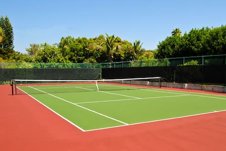 Tennis Court Cleaning